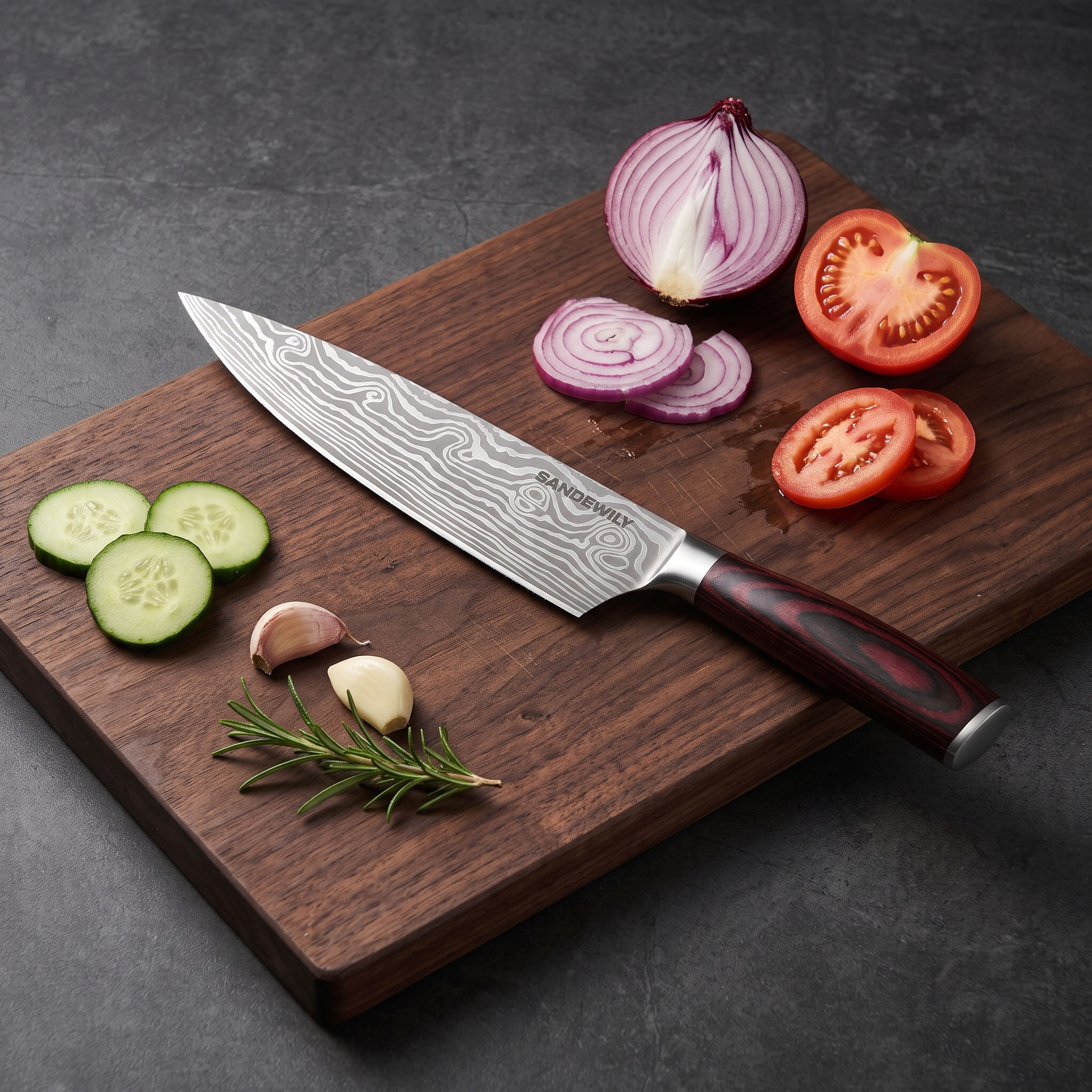 8" Chef Knife — Pakkawood Series 2